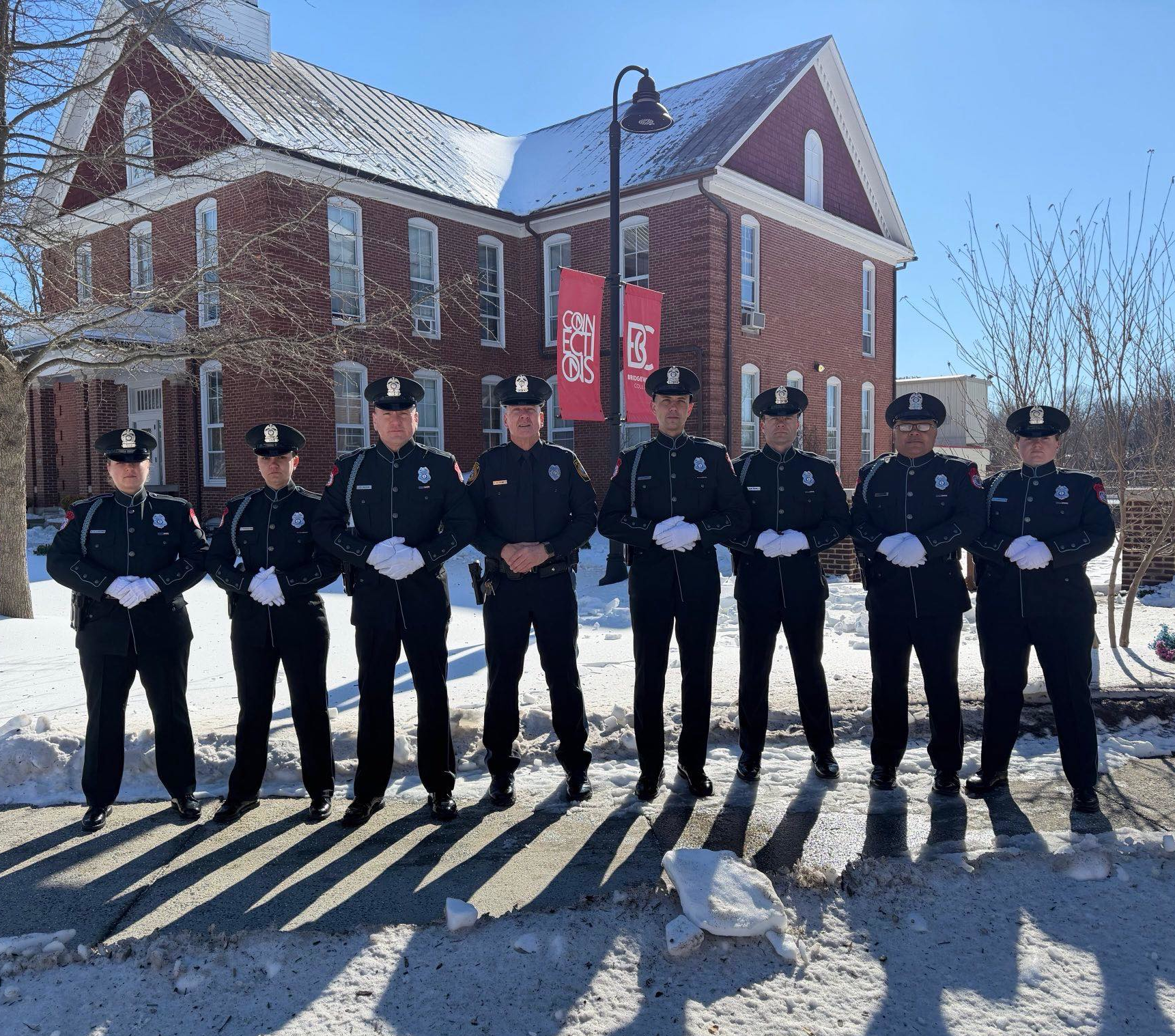 Harrisonburg Police Honor Guard.